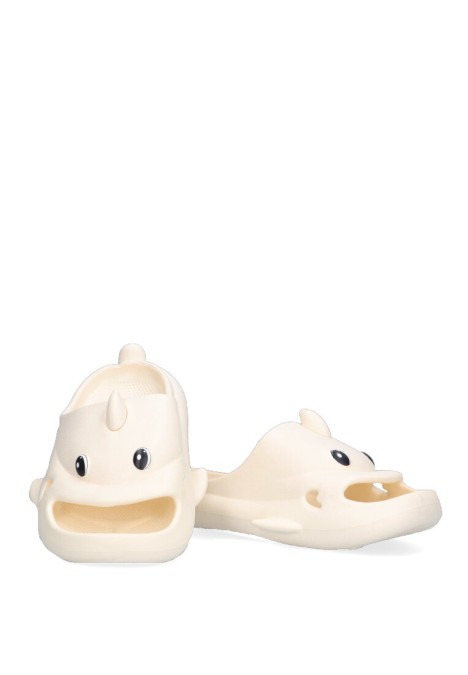 Chanclas sandalias playa de niña JOMIX sb8914 beige goma suela plana