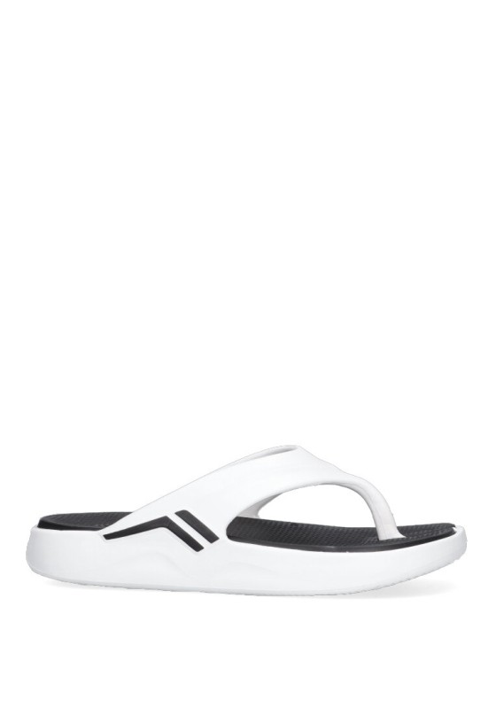Chanclas sandalias playa de hombre JOMIX su9083 blanco goma suela plana