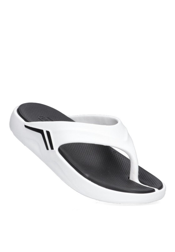 Chanclas sandalias playa de hombre JOMIX su9083 blanco goma suela plana