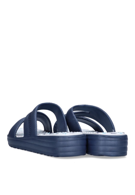 Chanclas sandalias playa de mujer JOMIX sd2627 marino goma cuña media