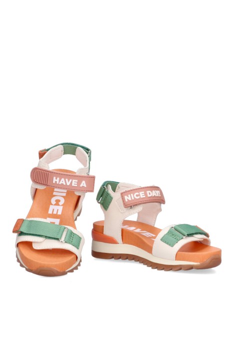 Sandalia de niña GIOSEPPO nesika multicolor sintetico suela doble