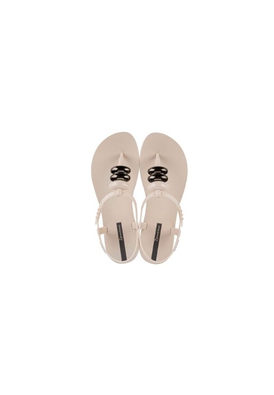 Chanclas sandalias playa de mujer IPANEMA 83507 beige goma suela plana
