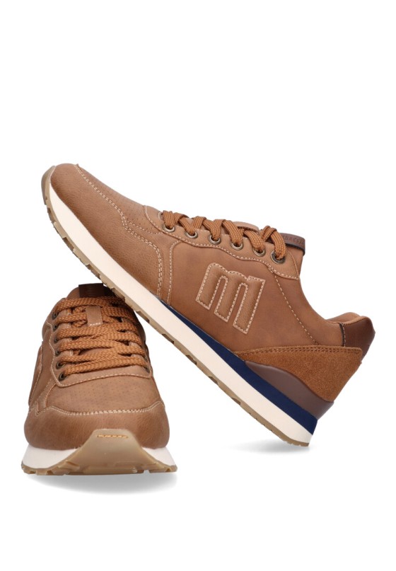 Deportivo de hombre MUSTANG 84755 cuero sintetico suela plana