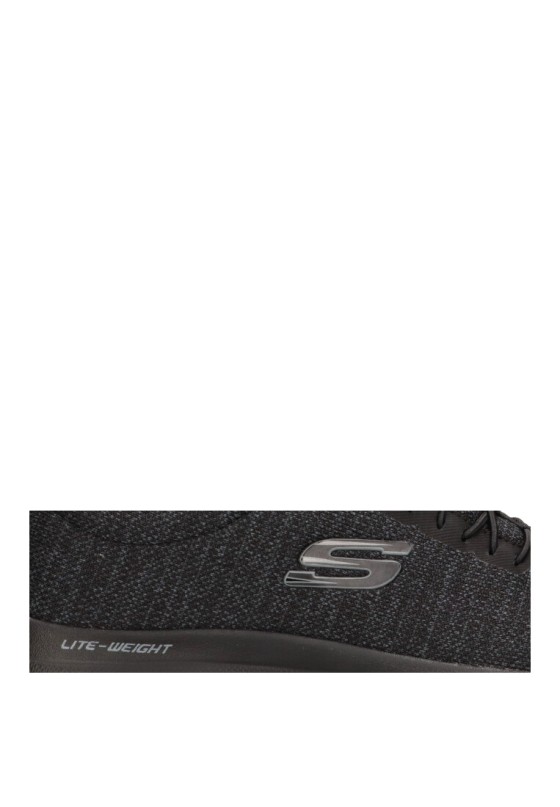 Deportivo de hombre SKECHERS 232697 negro textil  suela plana
