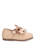 Bailarina  de niña Luna Collection rbs-1130 beige sintetico suela plana
