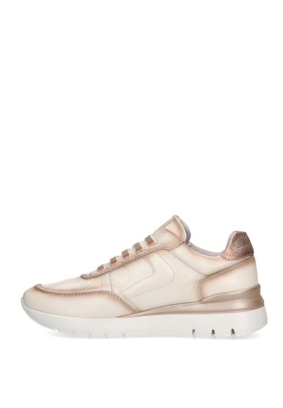 Deportivo de mujer PIKOLINOS w4r-6731 beige piel suela plana
