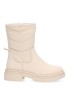 Botin de niña Luna Collection c794 beige sintetico suela plana
