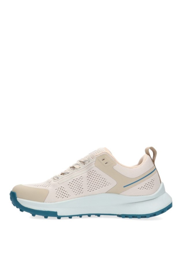 Deportivo de mujer ATHLEISURE 618373 beige sintetico suela plana
