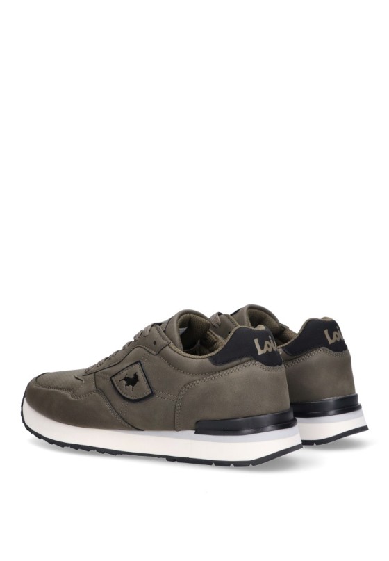 Deportivo de hombre LOIS 64400 kakhi sintetico suela plana