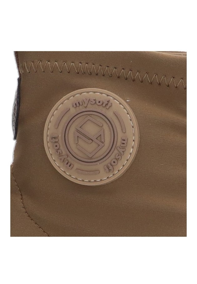 botín mujer casual Mysoft 24M595 taupe