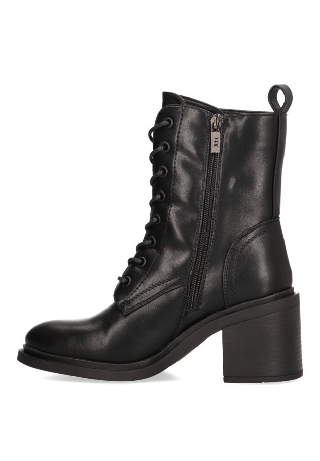 Botin de mujer XTI 143309 negro sintetico tacón alto