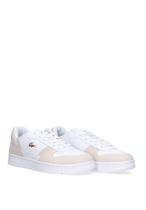 Deportivo de mujer LACOSTE 48suj0007 blanco sintetico suela plana