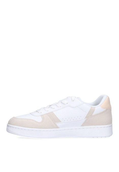 Deportivo de mujer LACOSTE 48suj0007 blanco sintetico suela plana