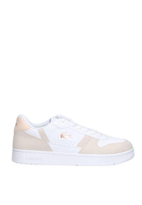 Deportivo de mujer LACOSTE 48suj0007 blanco sintetico suela plana