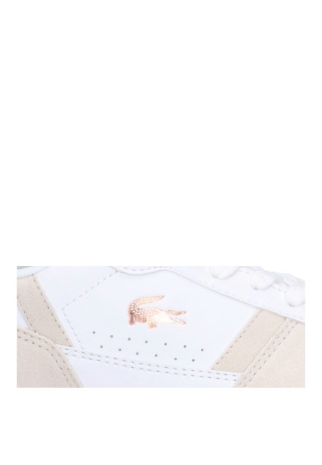 Deportivo de mujer LACOSTE 48suj0007 blanco sintetico suela plana