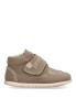Botin de niño PIRUFLEX 167 taupe piel suela plana