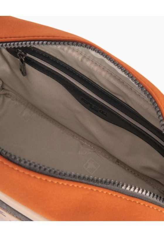 Bolso bandolera pequeña de mujer PEPE MOLL 242252 beige sintetico 