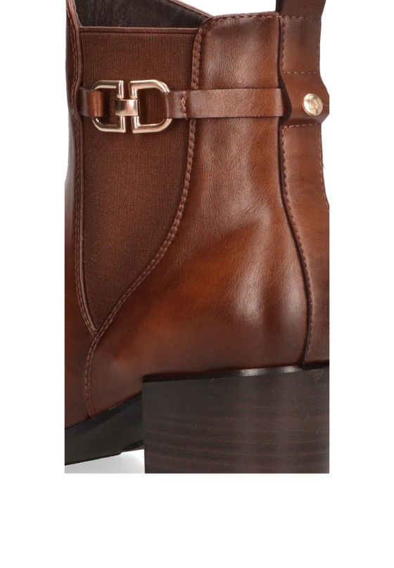 Botin de mujer ARMONY 30023 marron sintetico tacón medio