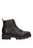 Botin de mujer Luna Collection 6733 negro piel tacón medio