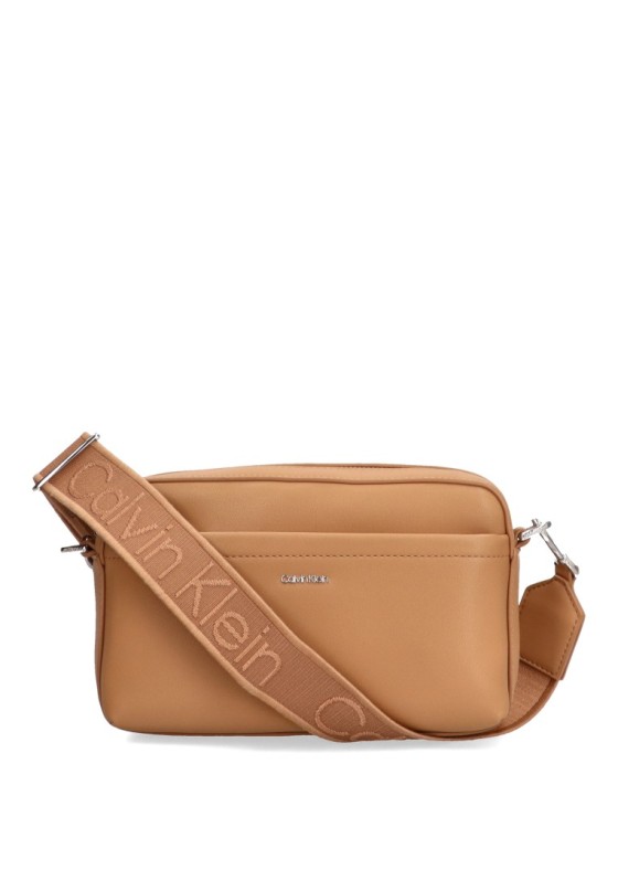 Bolso bandolera pequeña de mujer CALVIN KLEIN k60k612901 cuero sintetico 