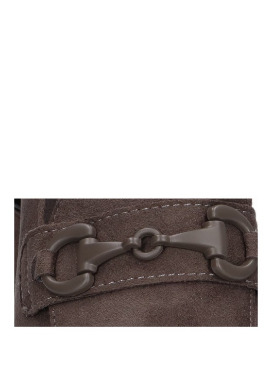 Nautico kiova mocasin de mujer AMARPIES abz27044 taupe sintetico suela plana
