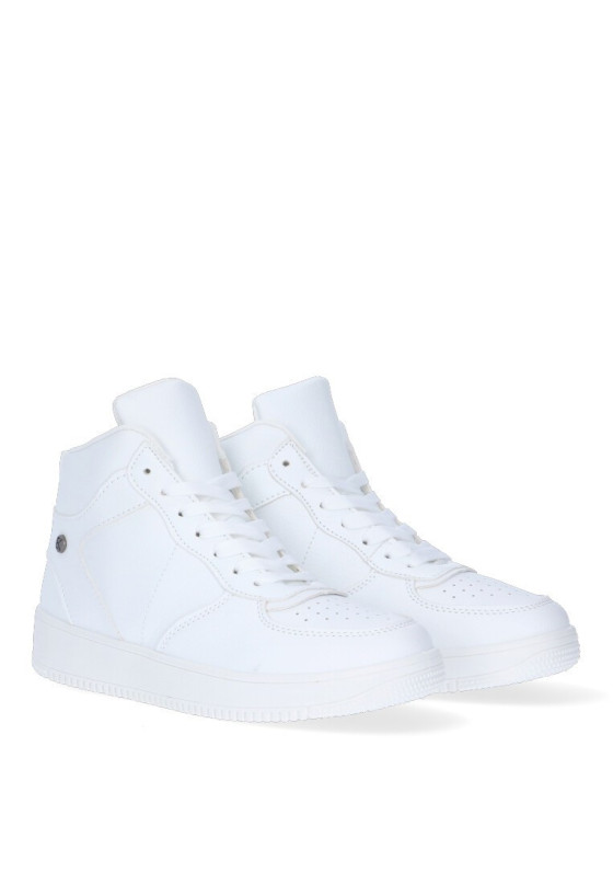 Deportivo de mujer ETIKA 52503 blanco sintetico suela plana