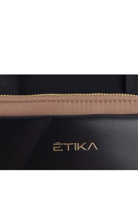Bolso de mujer ETIKA b30114 negro sintetico 