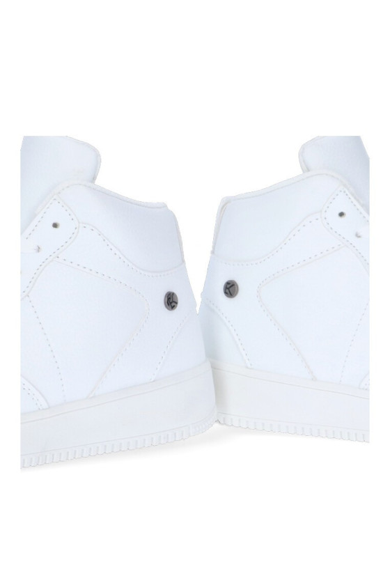 Deportivo de mujer ETIKA 52503 blanco sintetico suela plana