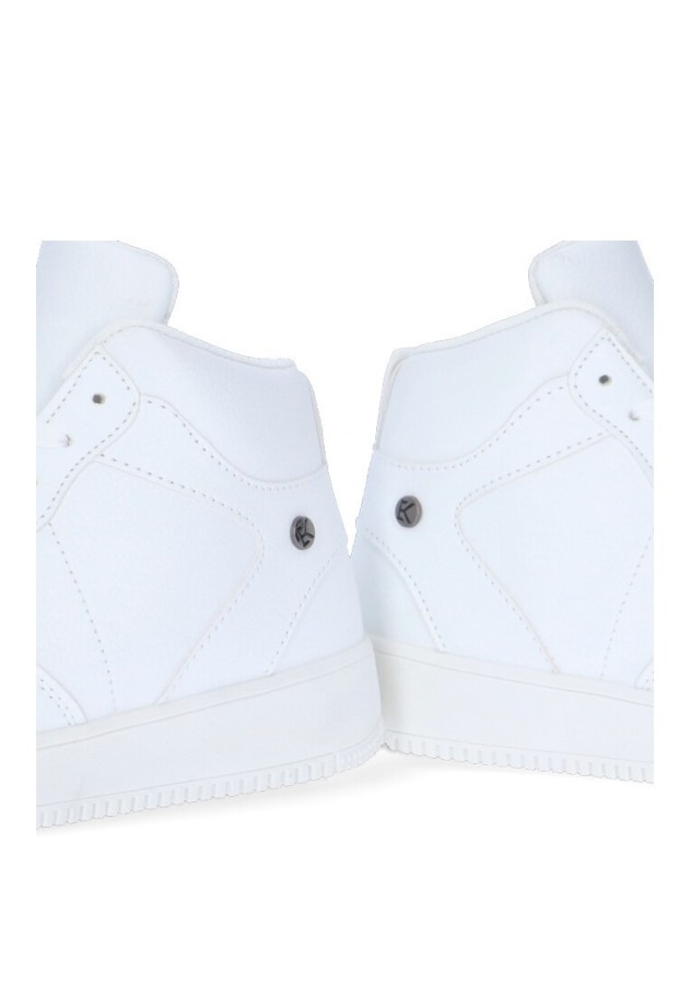 Deportivo de mujer ETIKA 52503 blanco sintetico suela plana