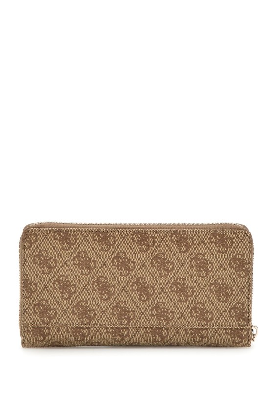Monedero mujer grande de mujer GUESS swsg85-00163 taupe sintetico 
