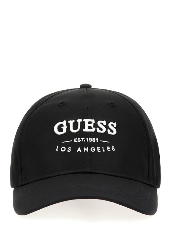 Gorra de hombre GUESS am5023-pol01 negro textil  