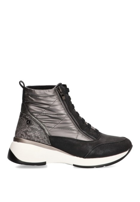 Deportivo de mujer ARMONY 50220 negro sintetico cuña media