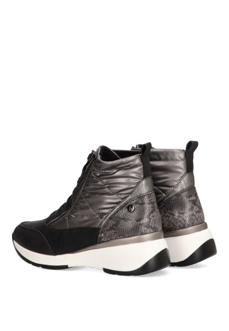 Deportivo de mujer ARMONY 50220 negro sintetico cuña media
