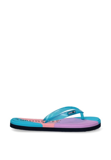 Chanclas sandalias playa de niña JOMA s.water  rosa goma suela plana