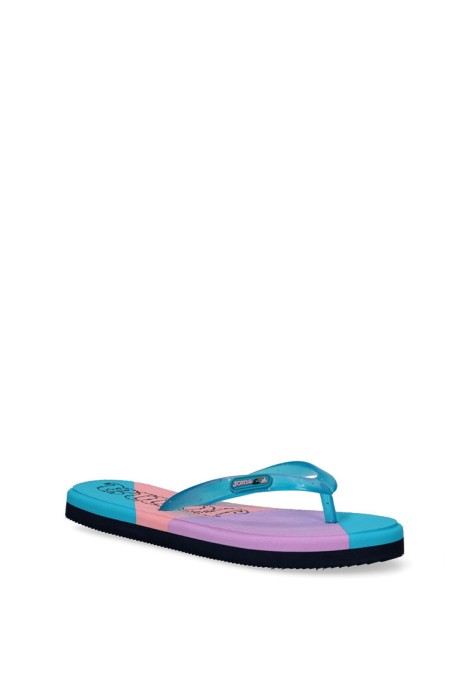 Chanclas sandalias playa de niña JOMA s.water  rosa goma suela plana