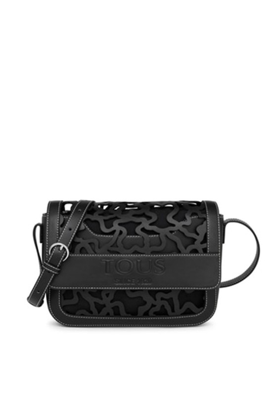Bolso bandolera pequeña de mujer TOUS 2001715651 negro sintetico 