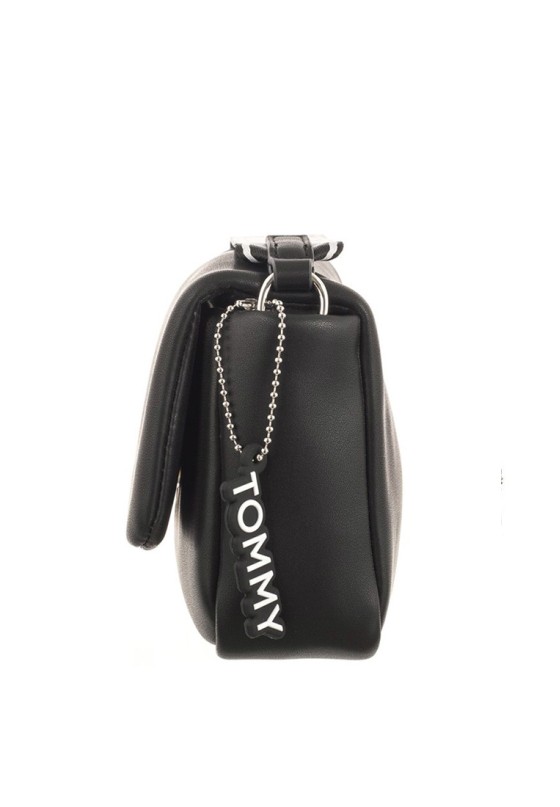 Bolso bandolera pequeña de mujer TOMMY HILFIGER aw0aw15812 negro sintetico 