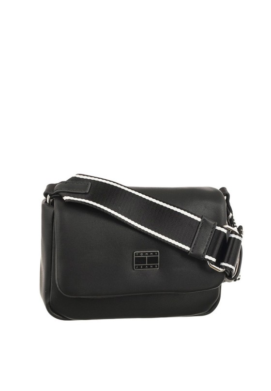 Bolso bandolera pequeña de mujer TOMMY HILFIGER aw0aw15812 negro sintetico 