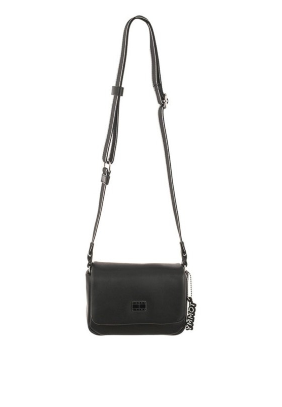 Bolso bandolera pequeña de mujer TOMMY HILFIGER aw0aw15812 negro sintetico 