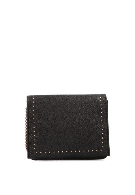 Bolso bandolera grande de mujer Luna Collection ciney negro sintetico 