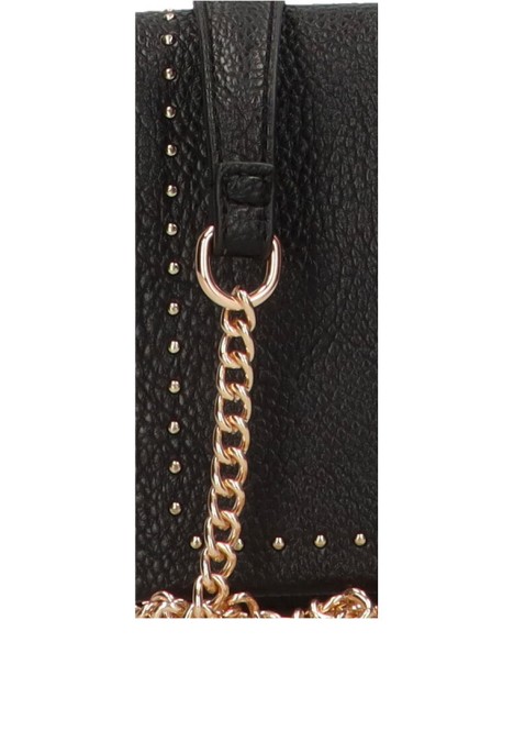 Bolso bandolera grande de mujer Luna Collection ciney negro sintetico 