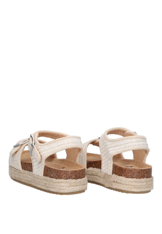 Sandalia de niña XTI KIDS 58024 beige sintetico suela doble
