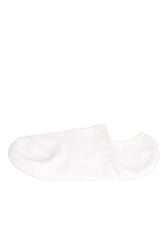 Calcetín de  GREEN COTTON COTTON YARN gc2102b blanco textil  