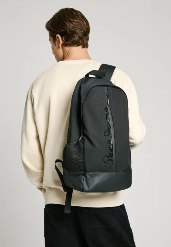 Mochila bolso de hombre PEPE JEANS pm030829 negro sintetico 