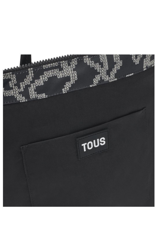 Mochila bolso de mujer TOUS 2001851551 negro textil  