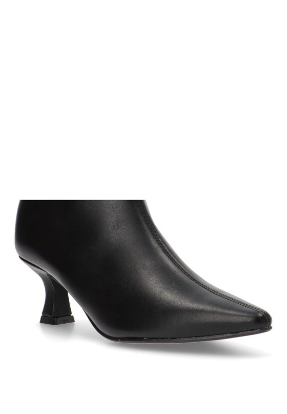 Botin de mujer BUONAROTTI a3309 negro sintetico tacón medio