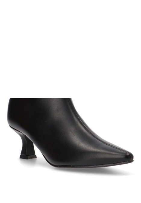 Botin de mujer BUONAROTTI a3309 negro sintetico tacón medio