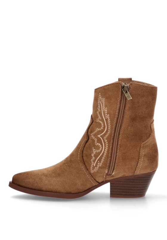 Botin de mujer Luna Collection vra-1163 cuero sintetico tacón medio