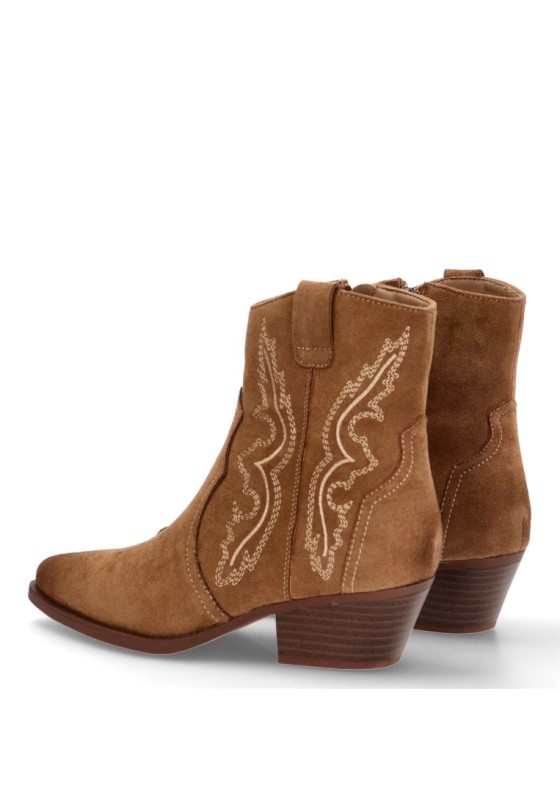 Botin de mujer Luna Collection vra-1163 cuero sintetico tacón medio