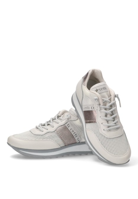 zapatillas blancas mujer casual Cetti C-849